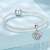 Charms srebro 925 serce i JEDNOROŻEC koralik do bransoletki modułowej charms