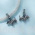 Charms srebro 925 czarny JAMNIK koralik do bransoletki modułowej charms