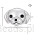Wymiary koralika charms ze srebra próby 925 beads  piesek GOLDEN RETRIEVER