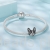 Srebrny koralik charms piesek BOSTON TERRIER