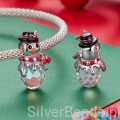 srebrny charms próba 925 BAŁWANEK