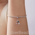 Charms srebro 925 BAŁWANEK  koralik do bransoletki modułowej