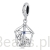 Srebrny charms SZOPKA bożonarodzeniowa zawieszka beads srebro 925