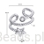 Srebrna ear cuff z gwiazdką – elegancka biżuteria bez potrzeby przekłuwania.