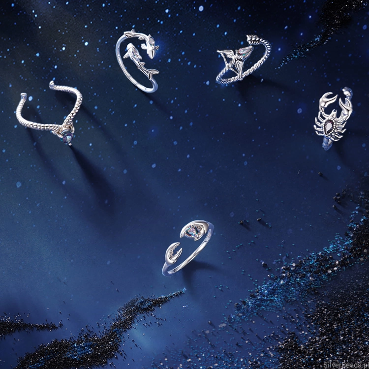 Znak zodiaku Strzelec – stylowy pierścionek dodający pewności siebie i mocy.