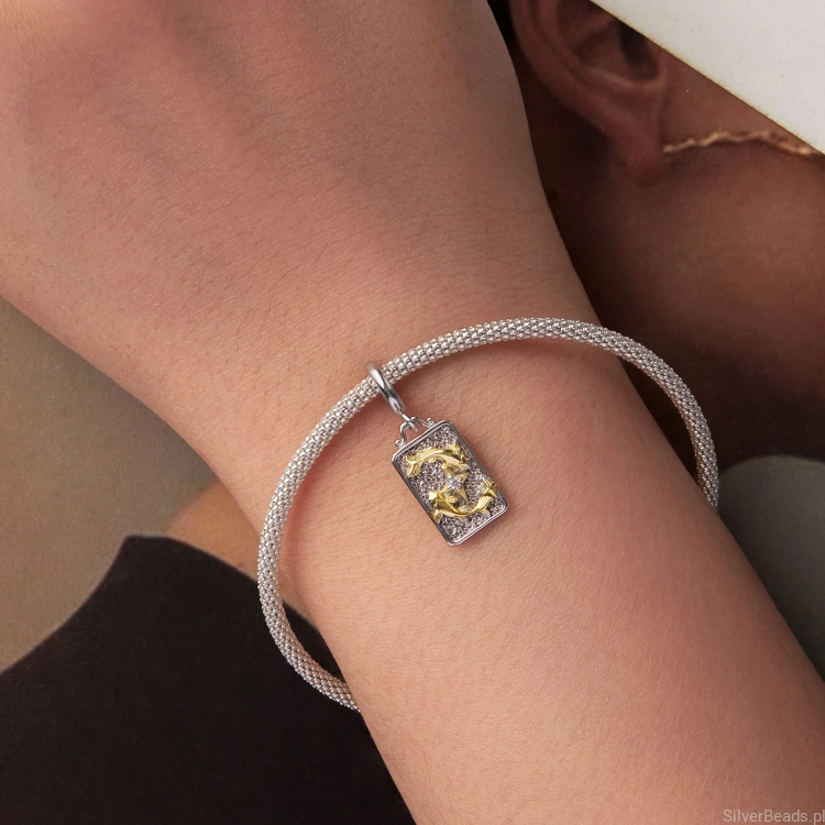Charms dla znaku Ryby – symbol intuicji i emocji.