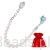 Elegancki stopper z perłami do bransoletek typu charms