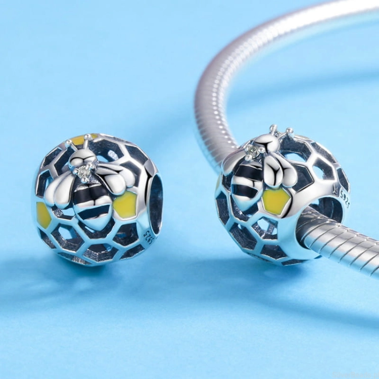pszczoła charms srebrny g034.jpg