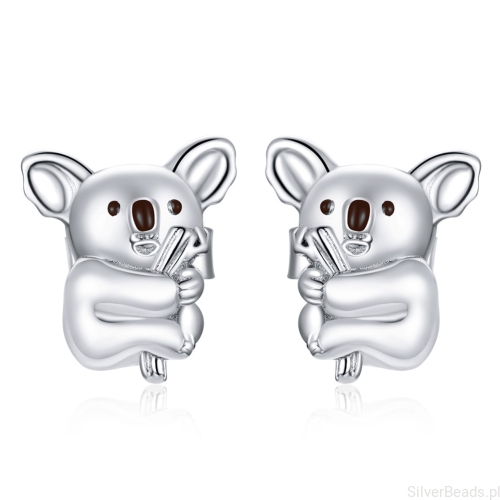srebrne-kolczyki-koala-925