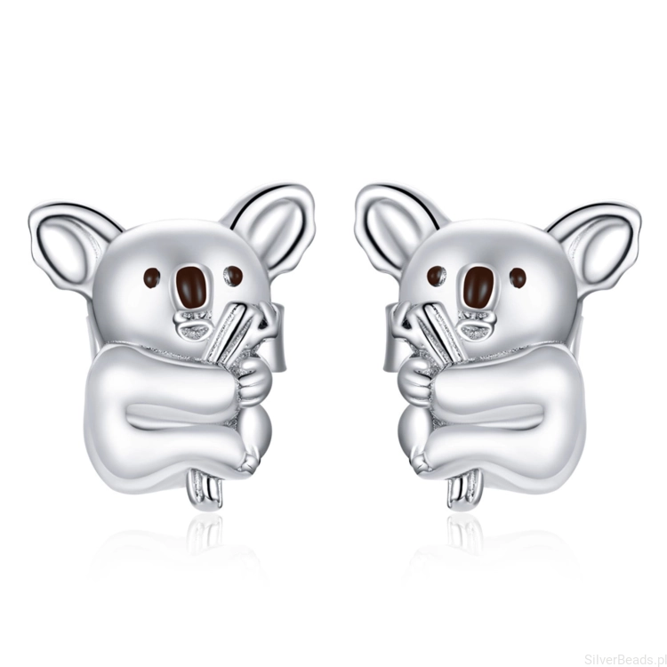 srebrne-kolczyki-koala-925