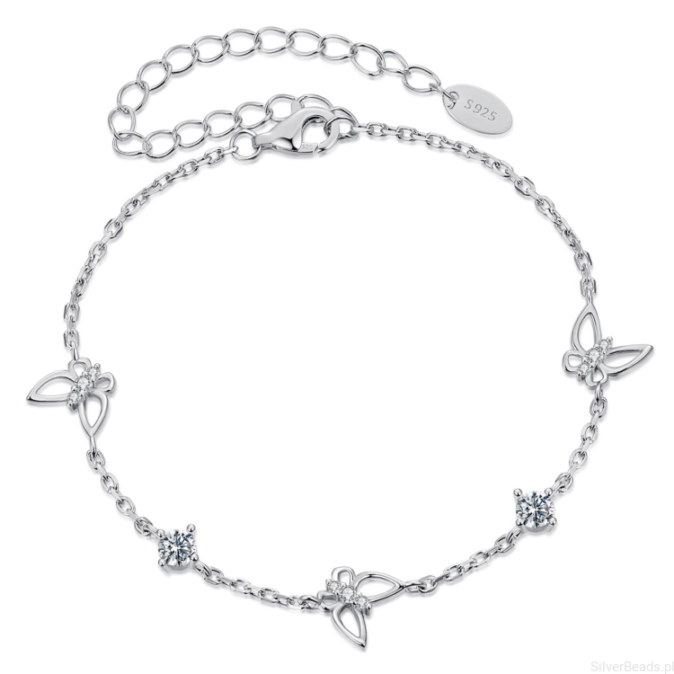 srebrna-bransoletka-motylki-moissanite-925