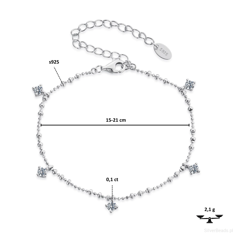 bransoletka-damska-moissanite-srebro-925-prezent
