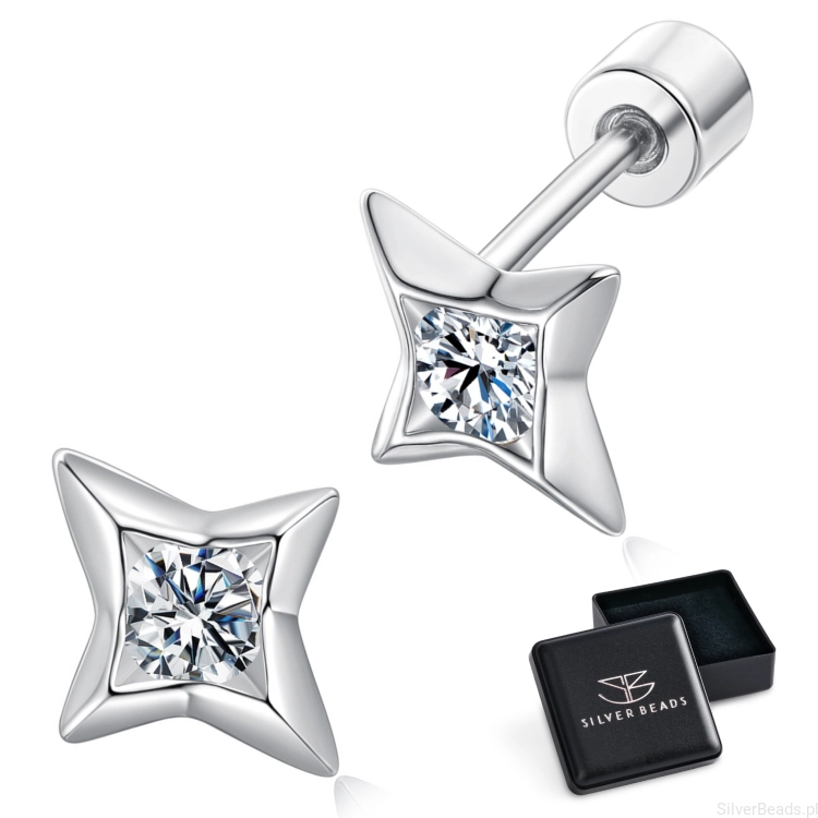 srebrne-kolczyki-gwiazdki-moissanite-925