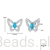 srebrne kolczyki motyl turkusowy kamień