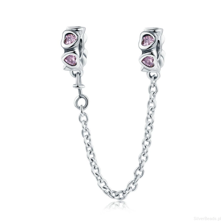 łańcuszek serce charms g127.jpg