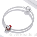 G246 Czerwony kapturek charms zawieszka