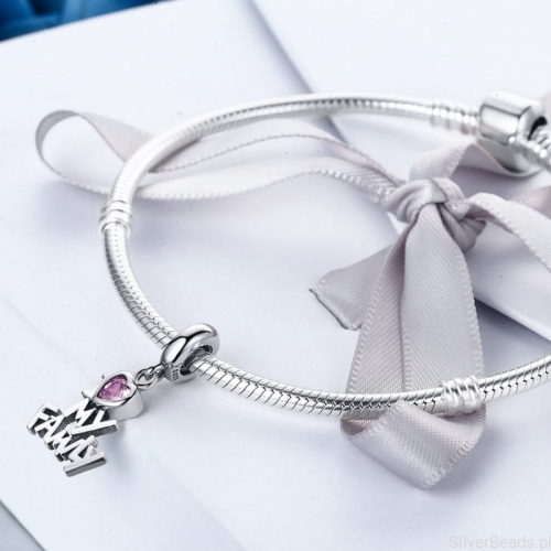 G253 charms rodzina srebro 925