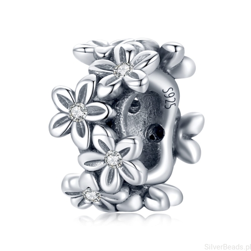 G257 Charms kwiaty