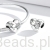 G258 charms serce srebro 925