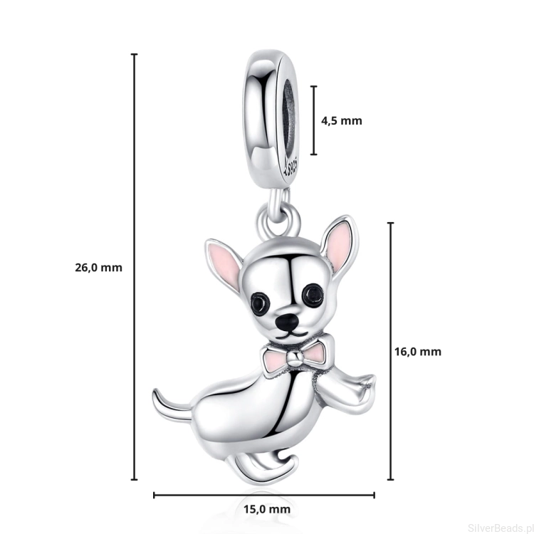 G113 wymiary charms wymiary zawieszka wielkość srebro925.png