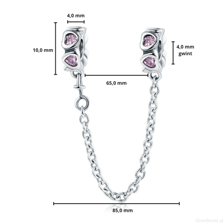 G127 wymiary charms wielkość rozmiar zawieszka srebro925 .png
