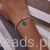 Uniwersalny srebrny charms czterolistna koniczynka z biedronką pasujący do Pandora SilverBeads Apart Yes Kuru i innych bransoletek modułowych G318