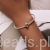 srebrny charms czaszka do Pandora i innych bransoletek modułowych znanych producentów G321
