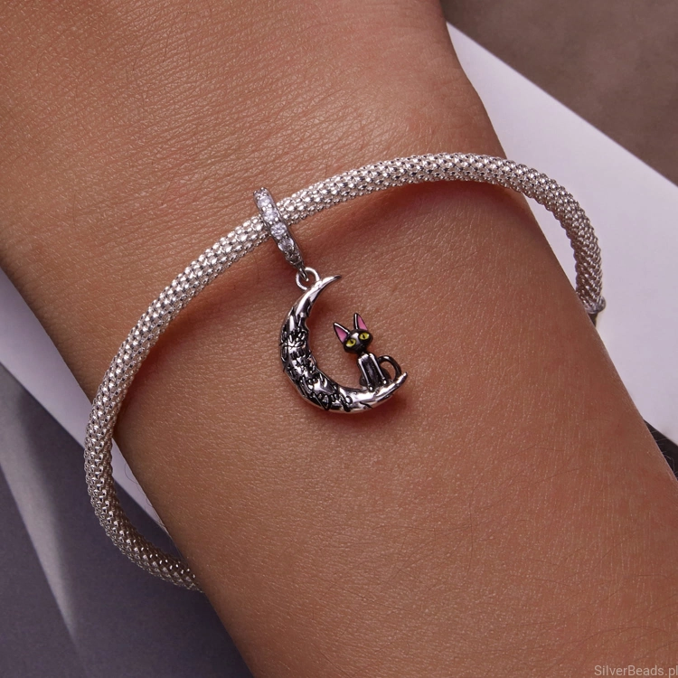 srebrny charms zawieszka do Pandora SilverBeads i innych bransoletek modułowych znanych producentów  G322