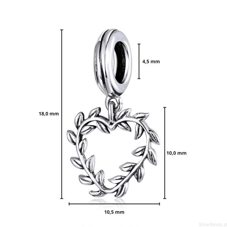 G174 wymiary charms wielkość rozmiar serce srebro925 zawieszka.png