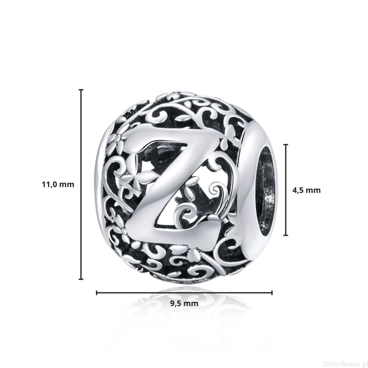 G315 wymiary zawieszki charms pasującej do bransoletek modlowych.jpg