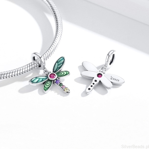 Srebrny charms zawieszka do bransoletki modułowej G345.jpg