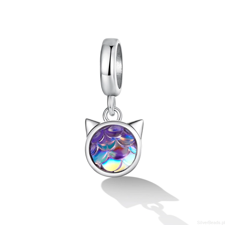 charms kot pasujący do bransoletek modułowych typu pandora G370.jpg