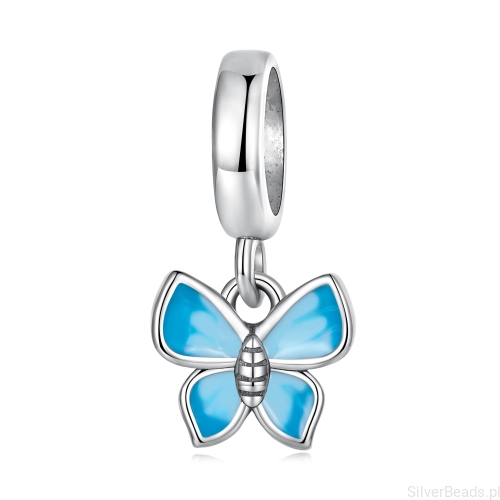 Srebrny charms motyl G371.jpg