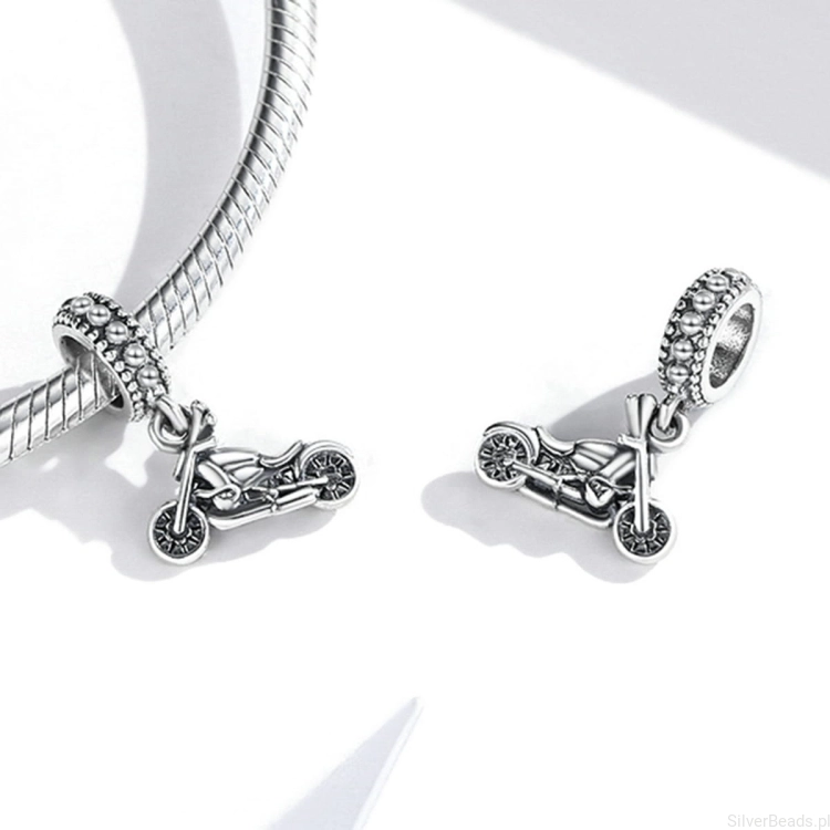 zawieszka charms prezent dla każdej miłośniczki motorów G372 .jpg
