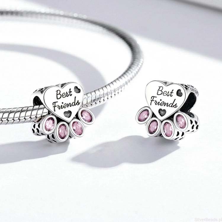 Charms najlepszy przyjaciel serce G376 .jpg