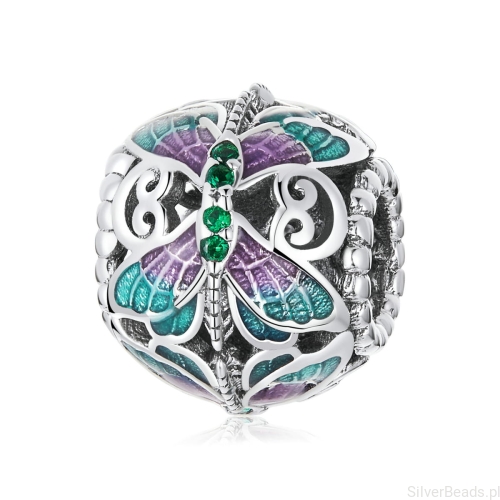 Charms ważka srebro 925 G377 .jpg