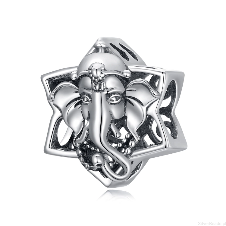 Charms Ganesa srebro 925 G387.jpg