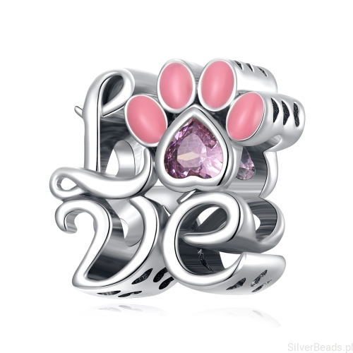 charms LOVE psia łapka G388.jpg