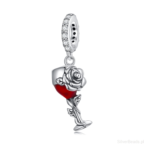 Charms wino róża srebro 925 G395.jpg
