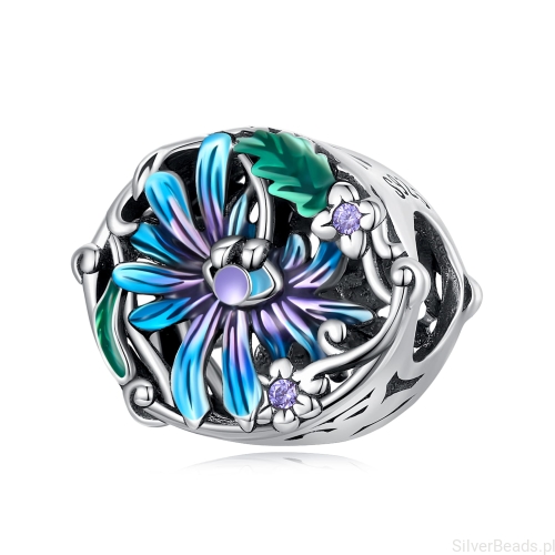 Charms Kwiat srebro 925 G396.jpg