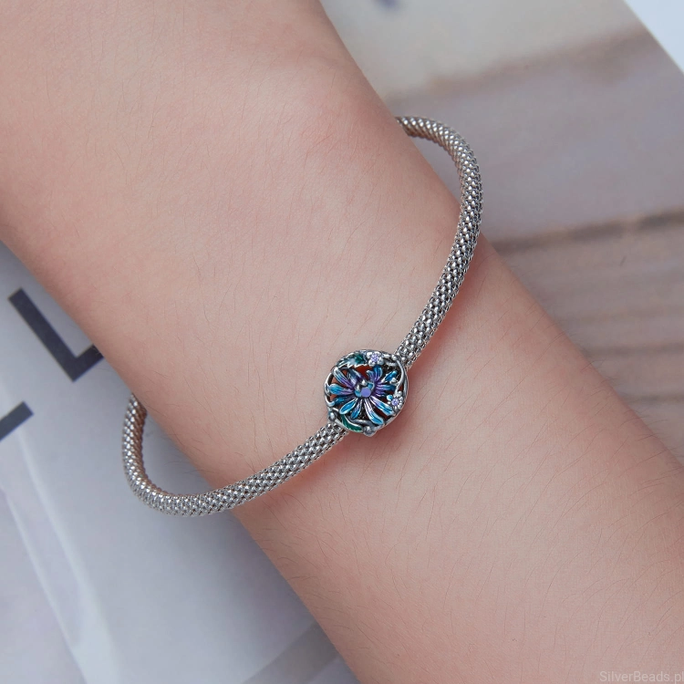 charms kwiat prezent dla niej G396.jpg
