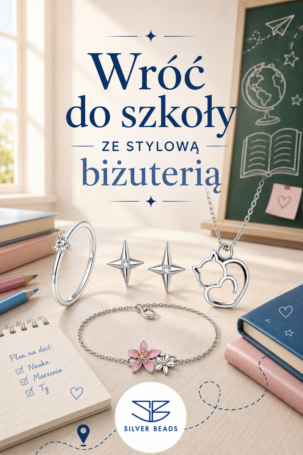Biżuteria do szkoły – postaw na wygodę i subtelny styl
